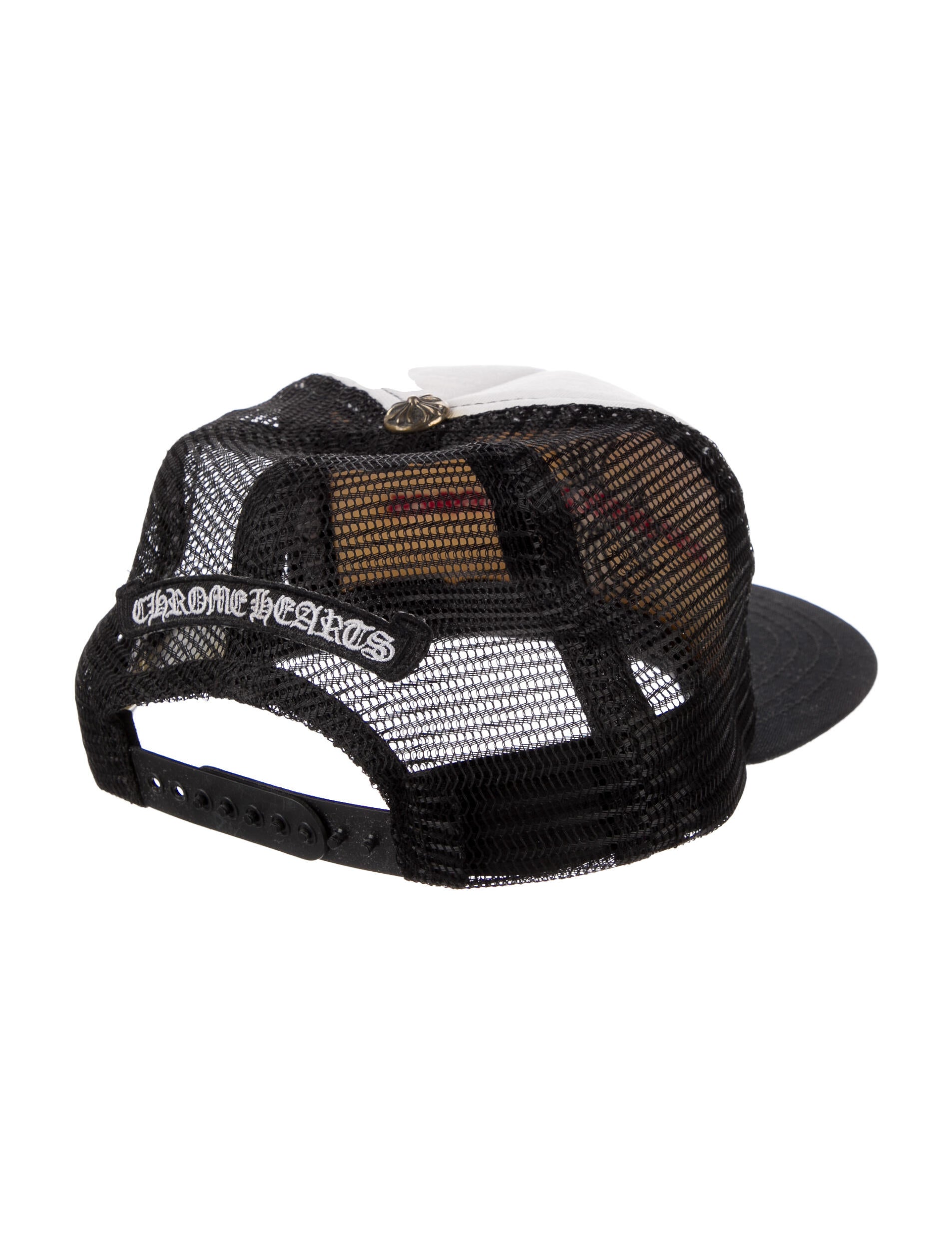 Chrome Hearts Guns N Roses Trucker Hat - Black Hats, Accessories