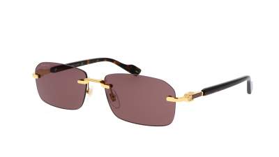 Sunglasses Gucci GG1221S 001 56-16 Gold in stock