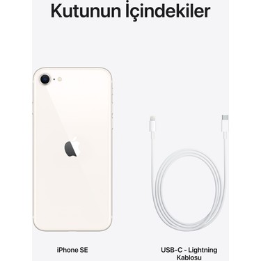 Apple Yeni iPhone SE 64 GB (3.Nesil) Beyaz Fiyatı