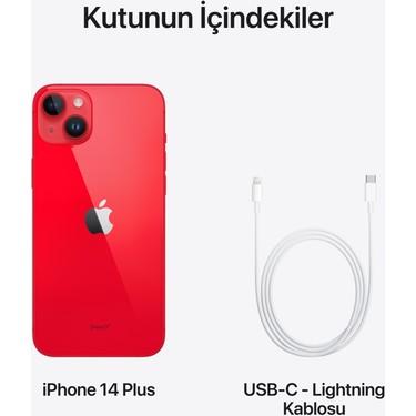 Apple iPhone 14 Plus 128 GB Kırmızı Fiyatı - Taksit Seçenekleri