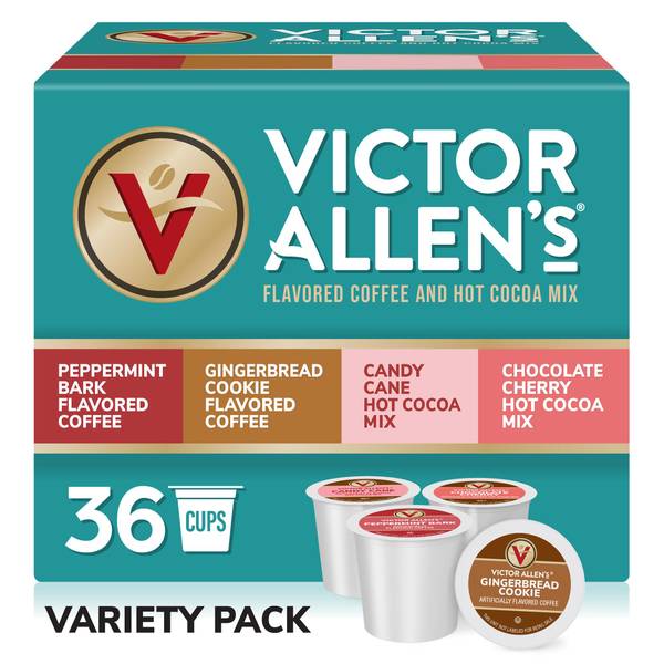 Victor Allen's Coffee 36-Count Holiday Favorites Coffee & Hot