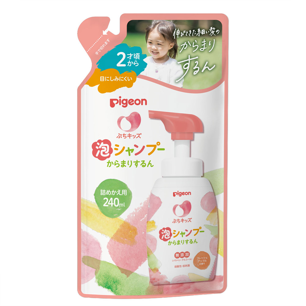 ぷちキッズシリーズ 泡シャンプーからまりするん 詰めかえ用240ml