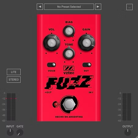 VZtec「Fuzz Plugin」ギターの音作りが変わる！アナログペダルのリアル