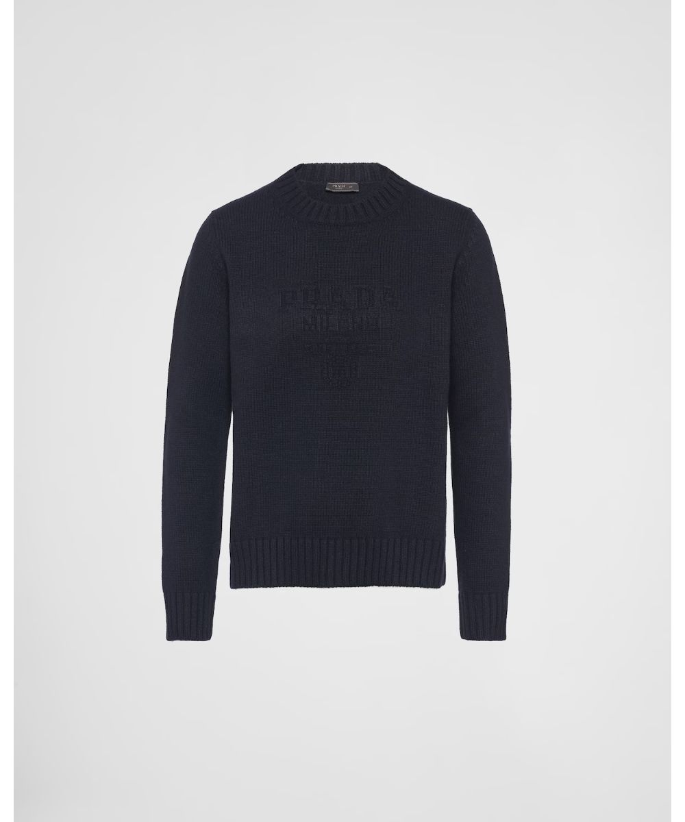 PRADA/プラダ_Men通販 | ウールxカシミヤ クルーネック セーター【送料