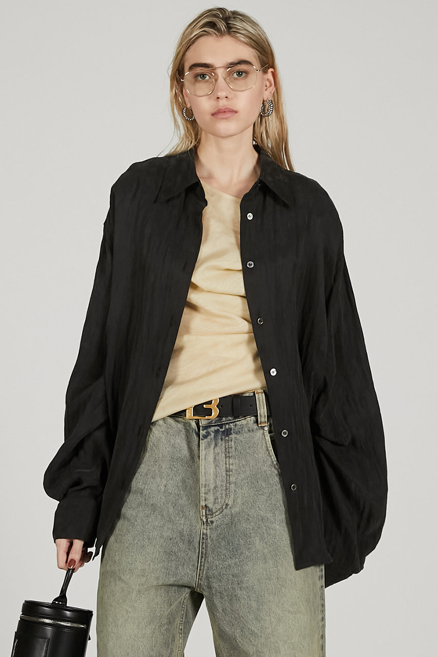 Satin Shirt And Camisole