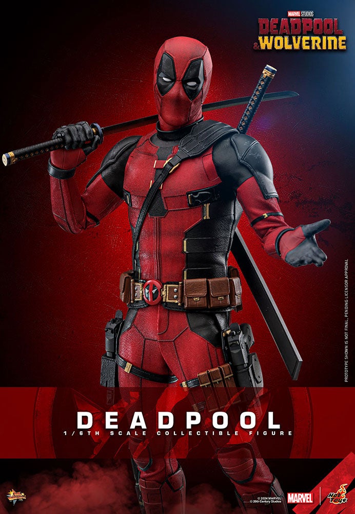 映画『デッドプール＆ウルヴァリン』より豪華付属品付きデッドプールの