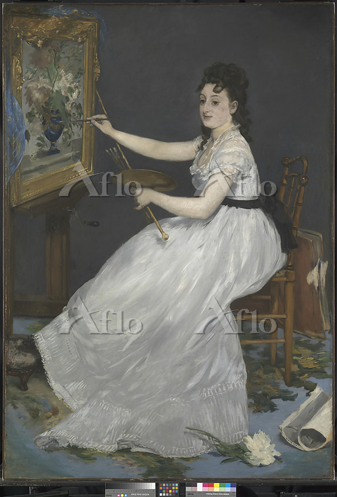 マネ「エヴァ・ゴンザレスの肖像」 [207907611]のアート作品 - アフロ