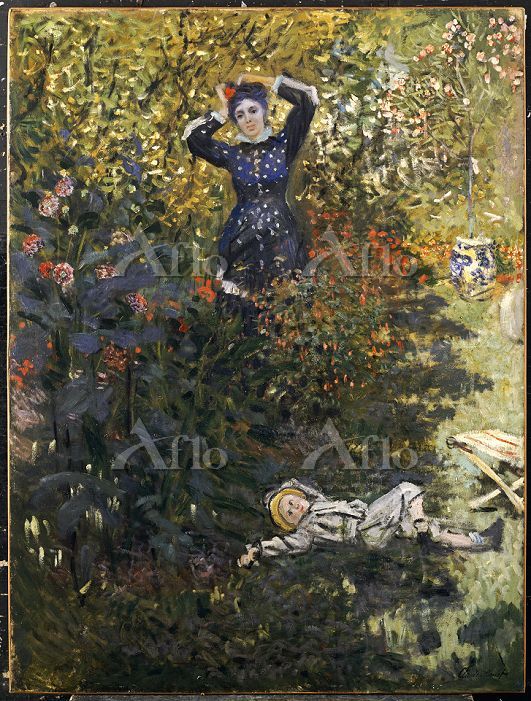 クロード・モネ 「カミーユとジャン」 [942793]のアート作品 - アフロ