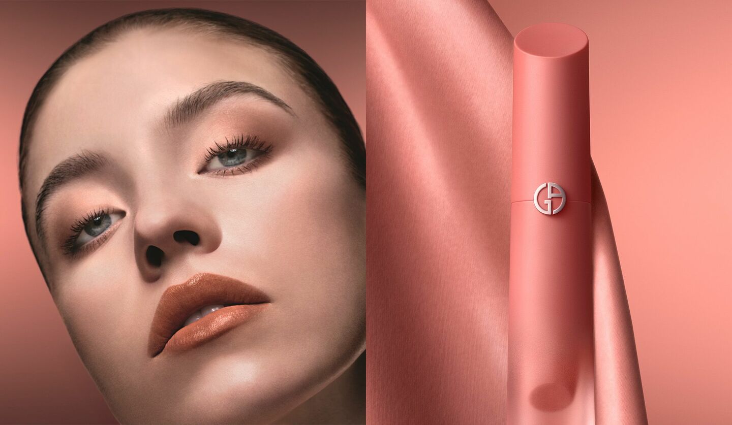 アルマーニ ビューティ】リップ マエストロ サテン ヌード マニア