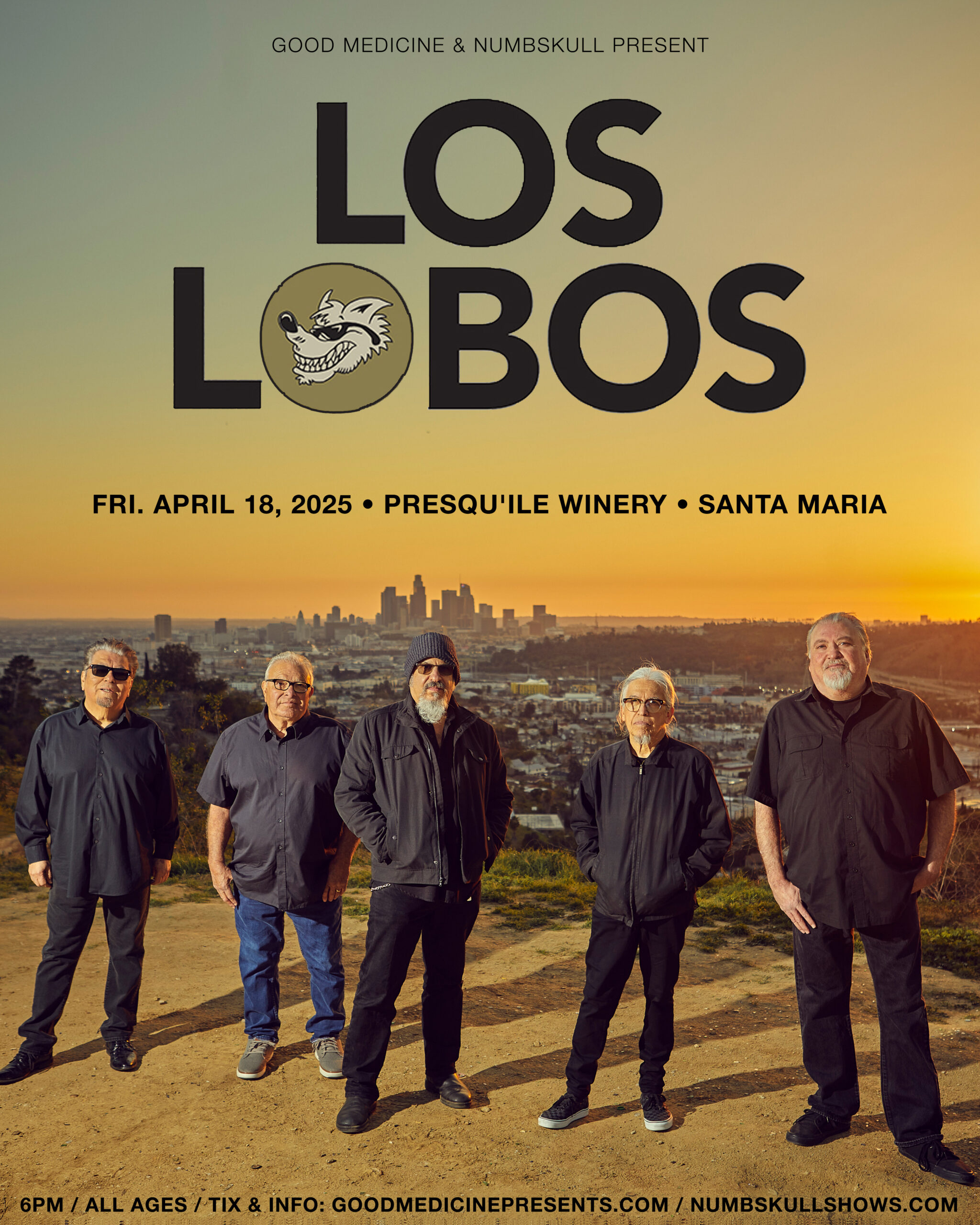 Presqu'ile Wines Los Lobos in Concert!