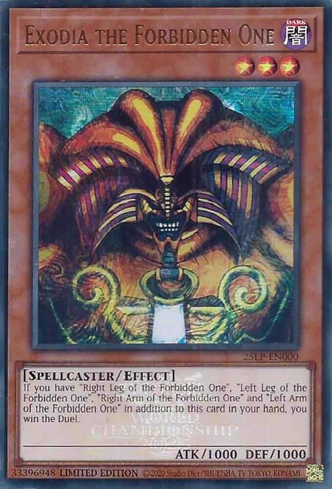 Limited Pack World Championship 2025 - YuGiOh Card List and Prices