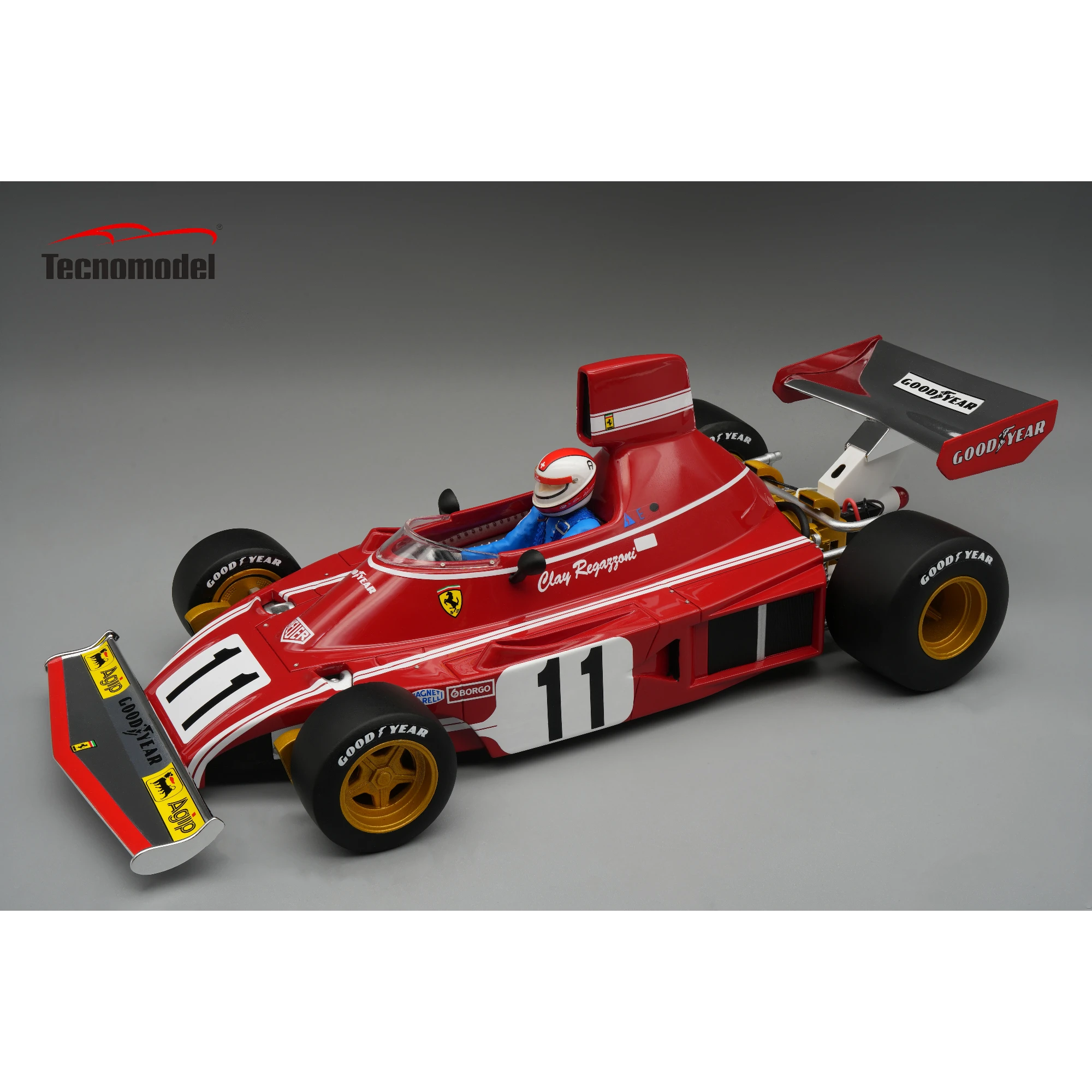 Ferrari 312 B 3 German GP Driver Clay Regazzoni | Tecnomodel