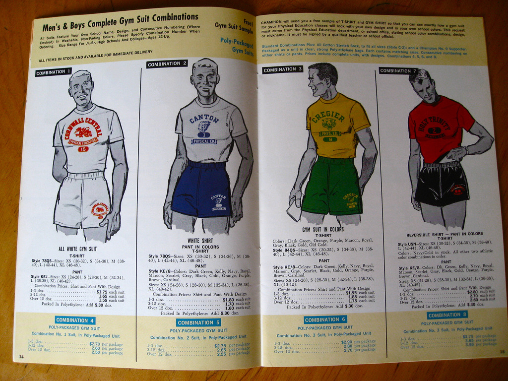 Vintage 1961 catalog from Champion – Put This On