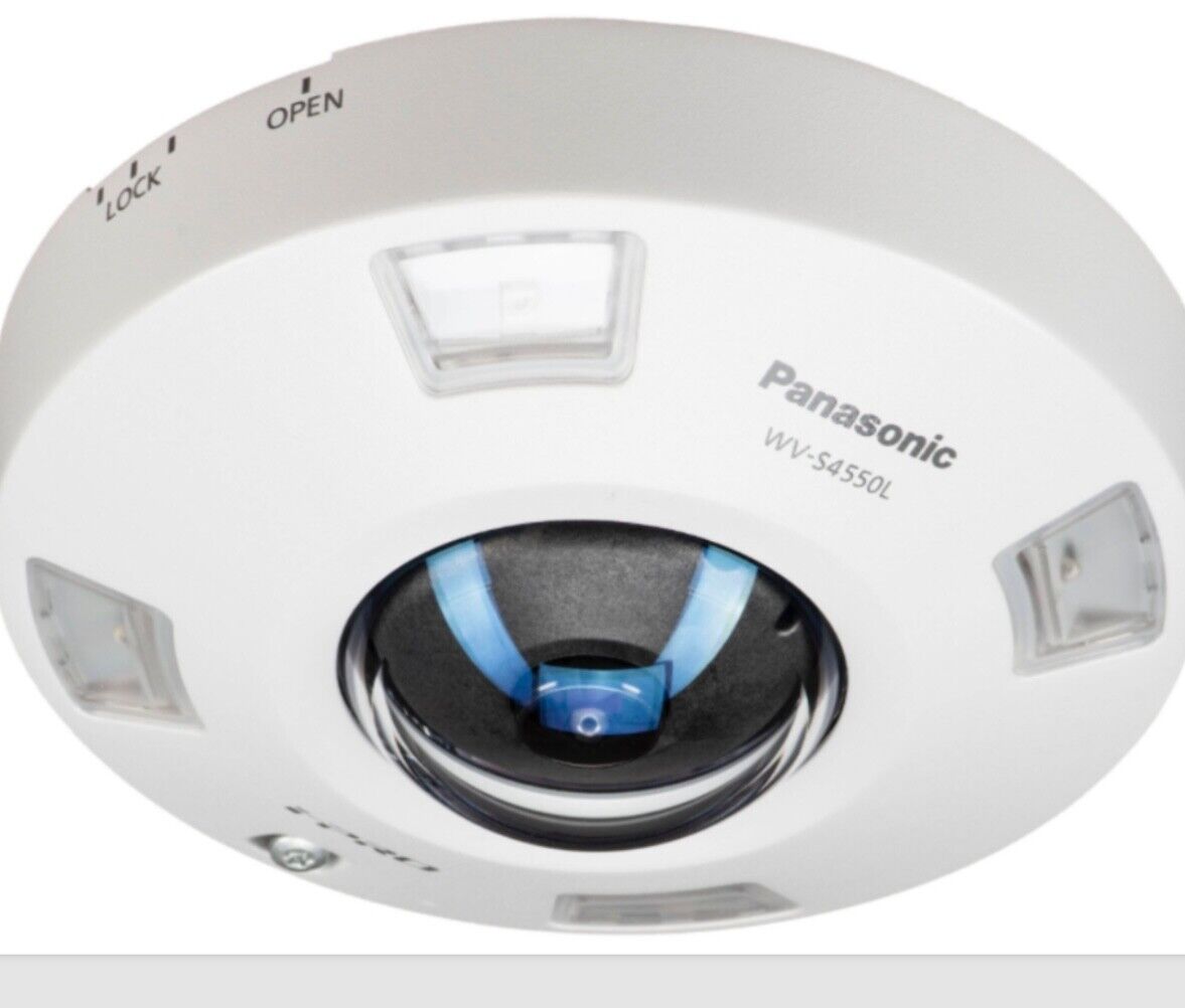 PANASONIC iPRO EXTREME WV-S4550L 360 DEGREE 5MP HD OUTDOOR IP