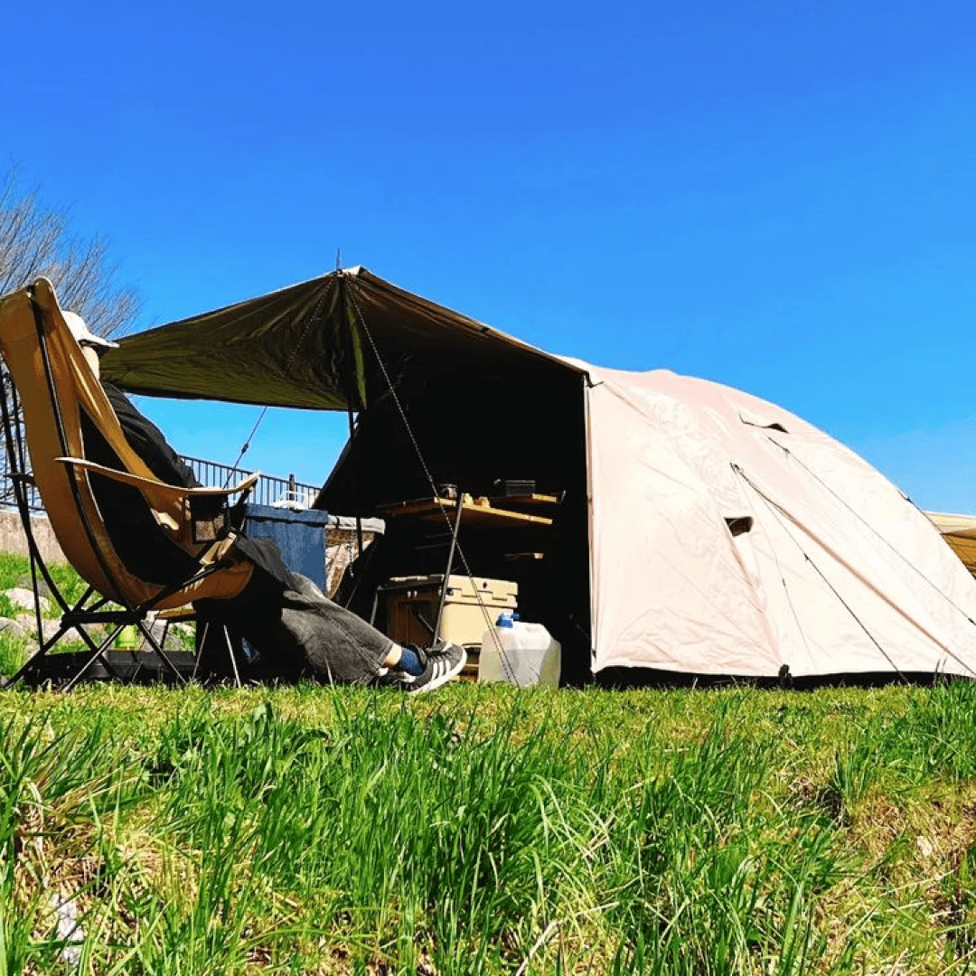 パーティー ドームテント 大型ドームテント 4〜6人用 家族 おしゃれ