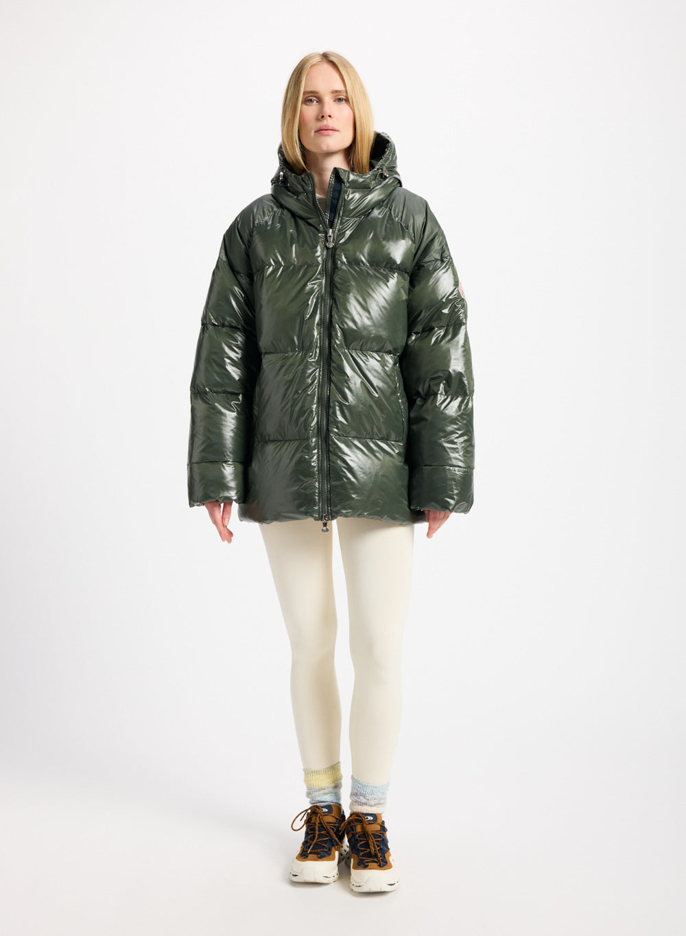 Unisex warm shiny down jacket Sten | Pyrenex EN