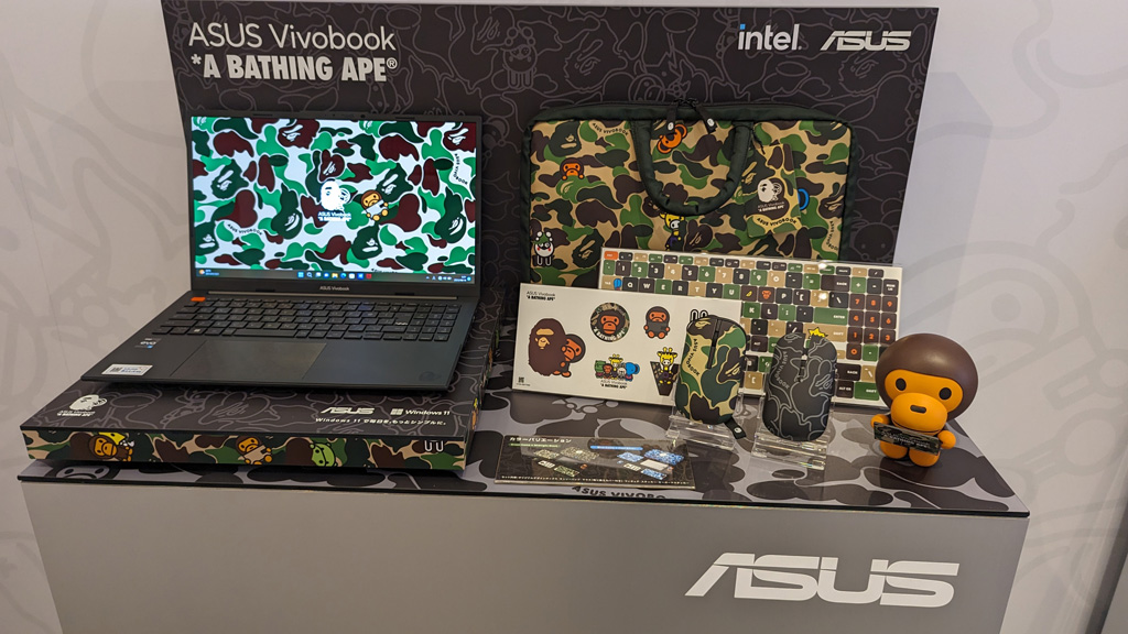 A BATHING APEの世界観とパフォーマンスを両立したノートPC「ASUS
