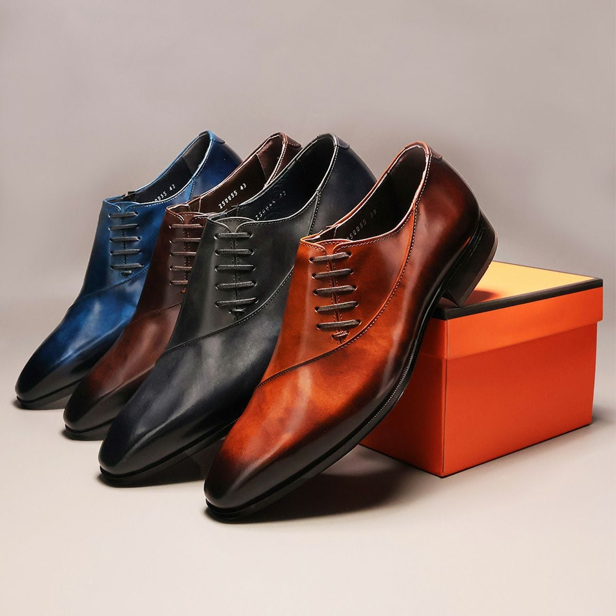 クインクラシコオリジナル 国産ビジネスシューズ サイドレース エラ