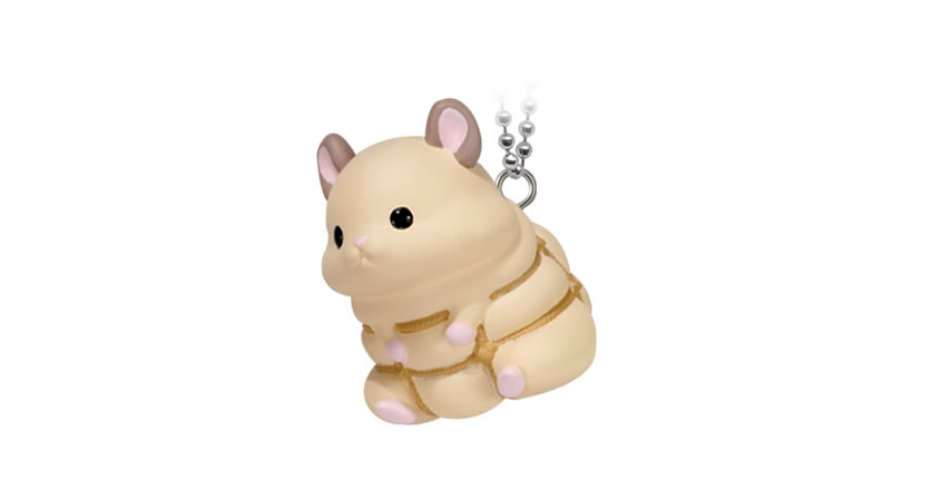 ボンレスハムスター マスコットボールチェーン | Qualia