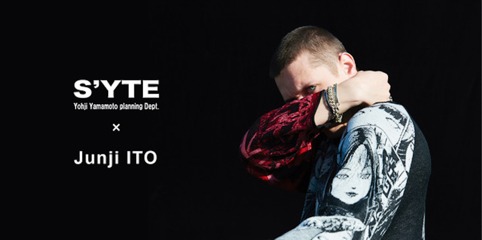 ヨウジヤマモト発のEC限定ブランド「S'YTE」がホラー漫画家の伊藤潤二