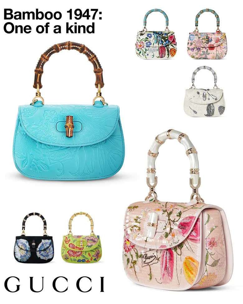 GUCCI、「Gucci One of a Kind Bamboo 1947」を11/6（木）より発売