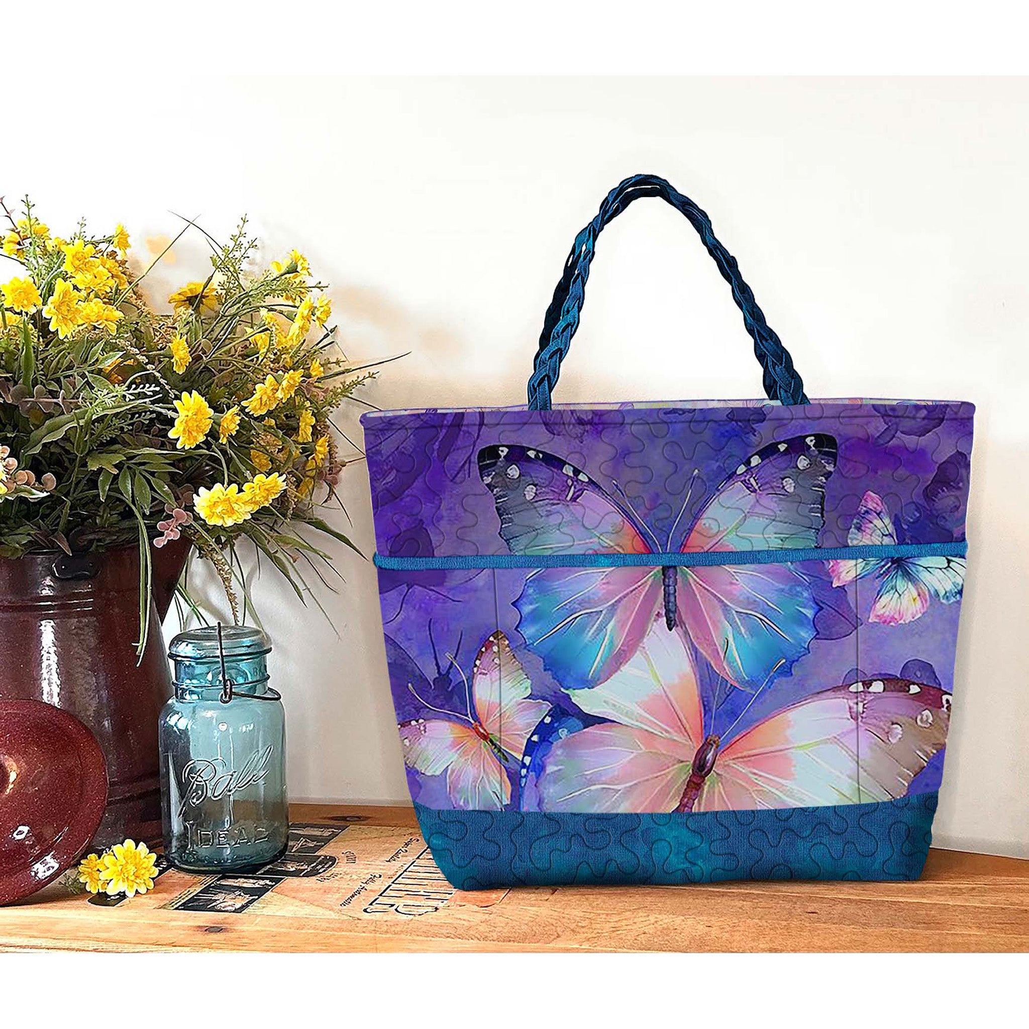 Playing with Panels Market Tote Bag JMD-233e - Downloadable