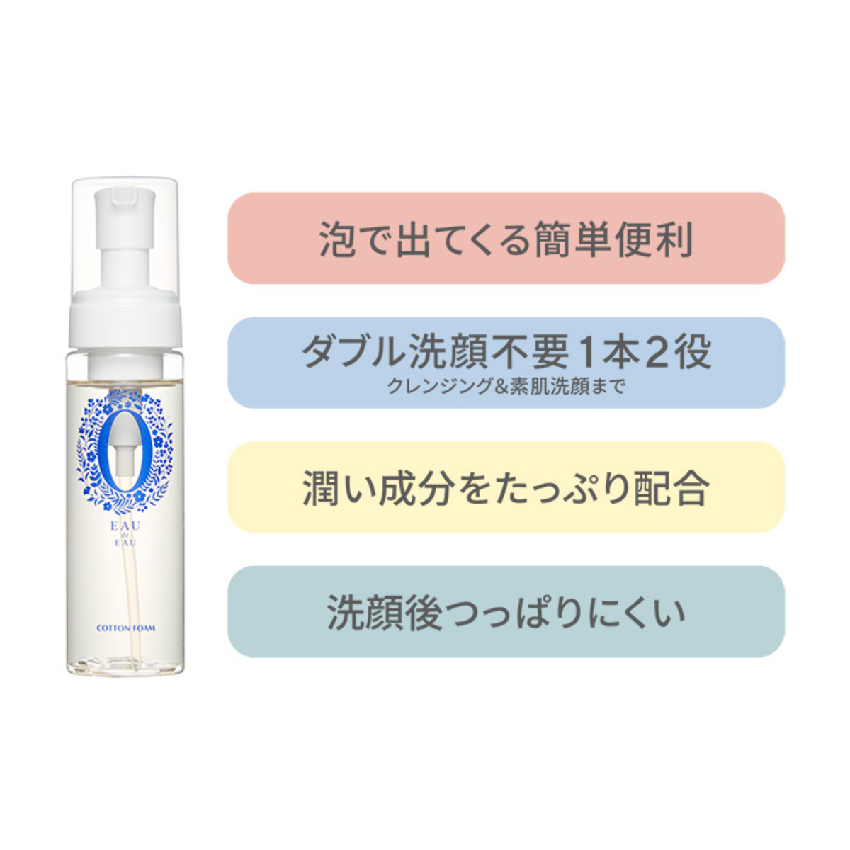 オーデュオー コットンフォームマーベラスモイスト 本体200ml