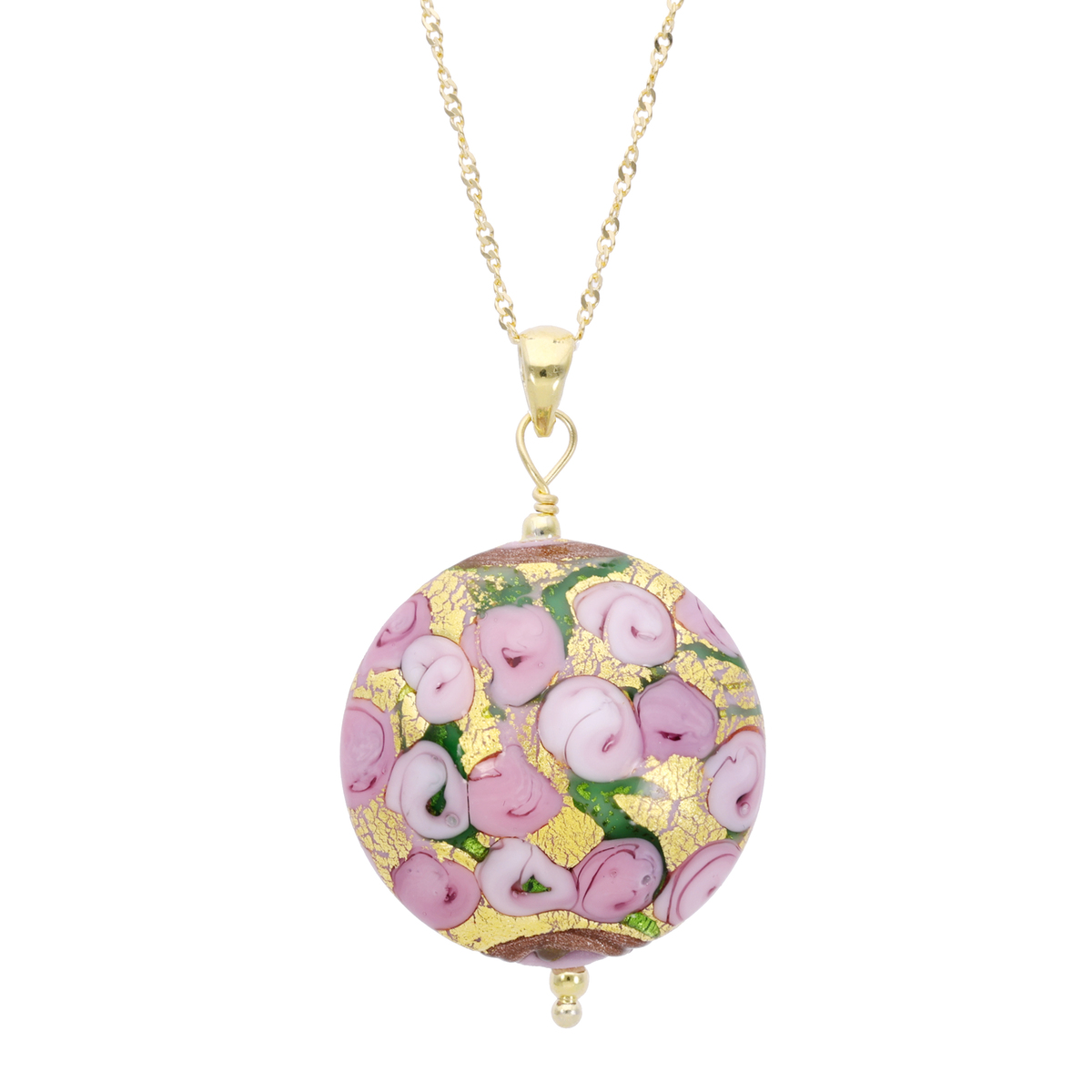 ムラーノ by フランチェスカ シルバー925 ミレローゼ ペンダント イル