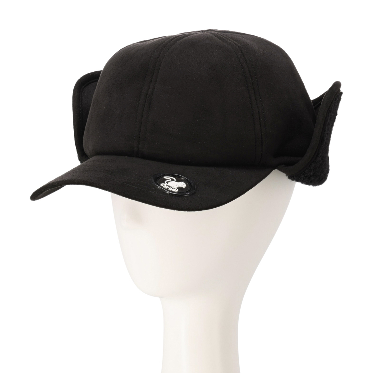 Carney あったかフェイクムートン アビエイターキャップ カーニー