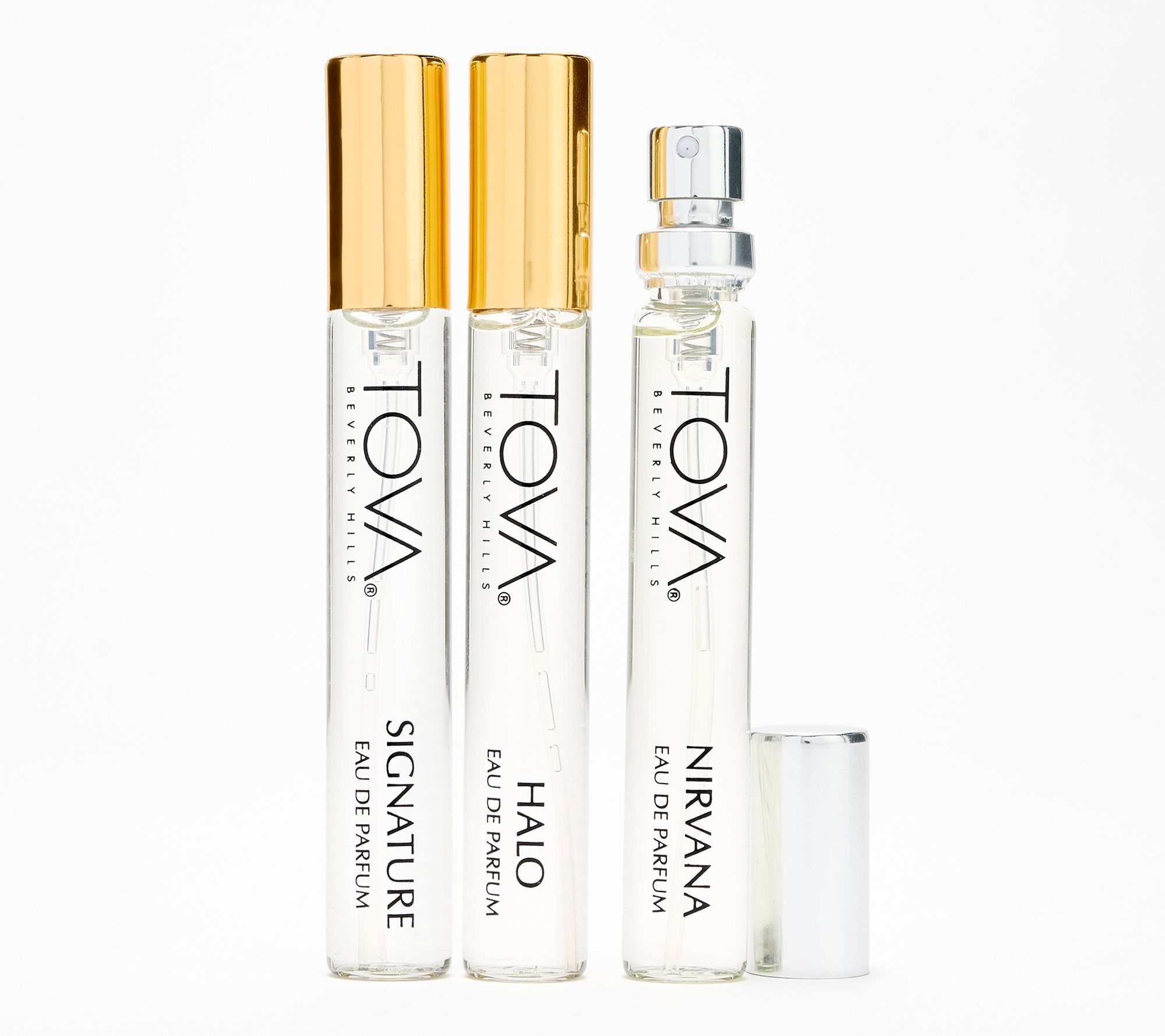 TOVA 3-piece Eau De Parfum Pen Spray Travel Set - QVC.com