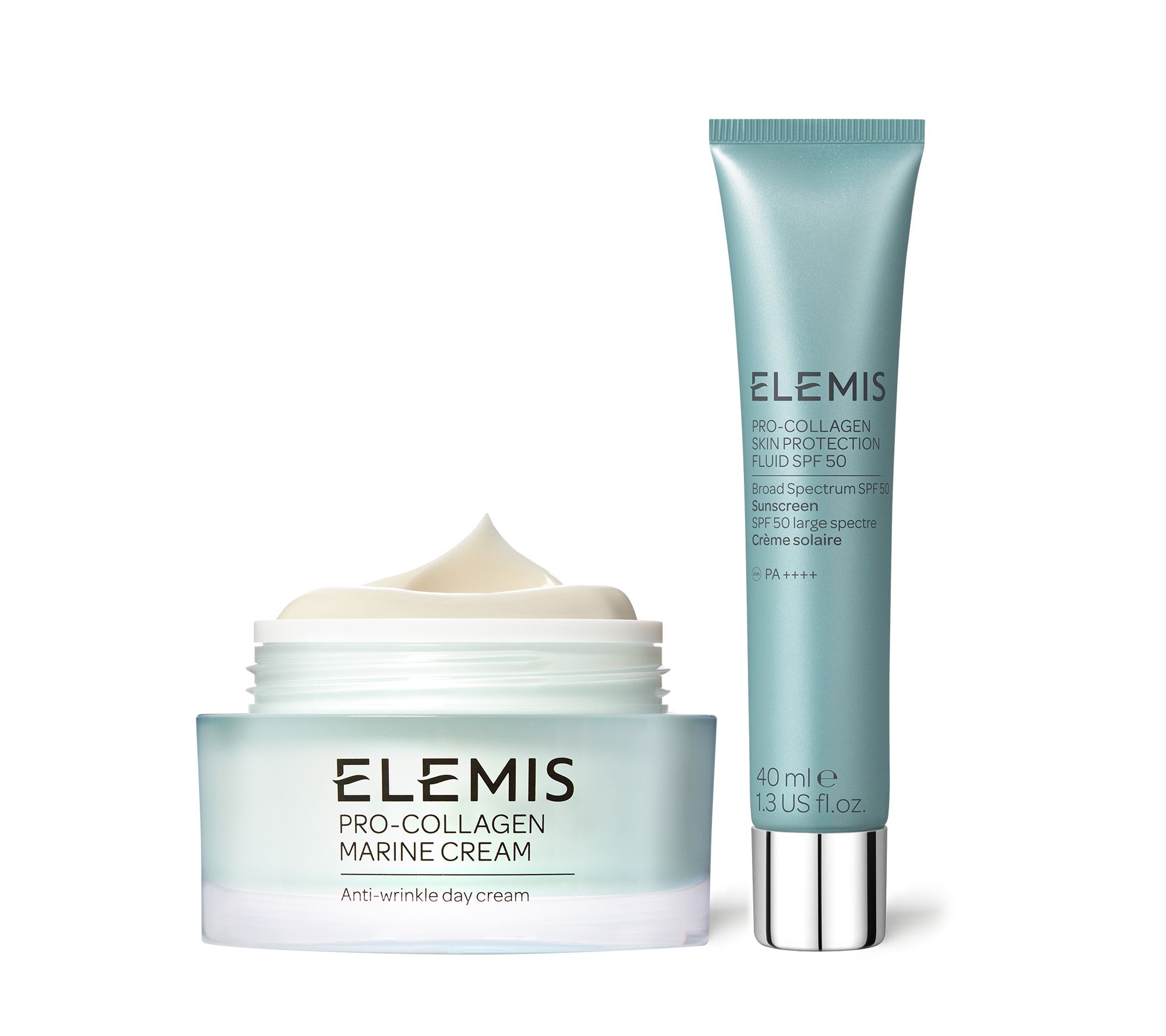 ELEMIS Hydration & Protection Marine Cream & SPF 50 2pc Set - QVC.com