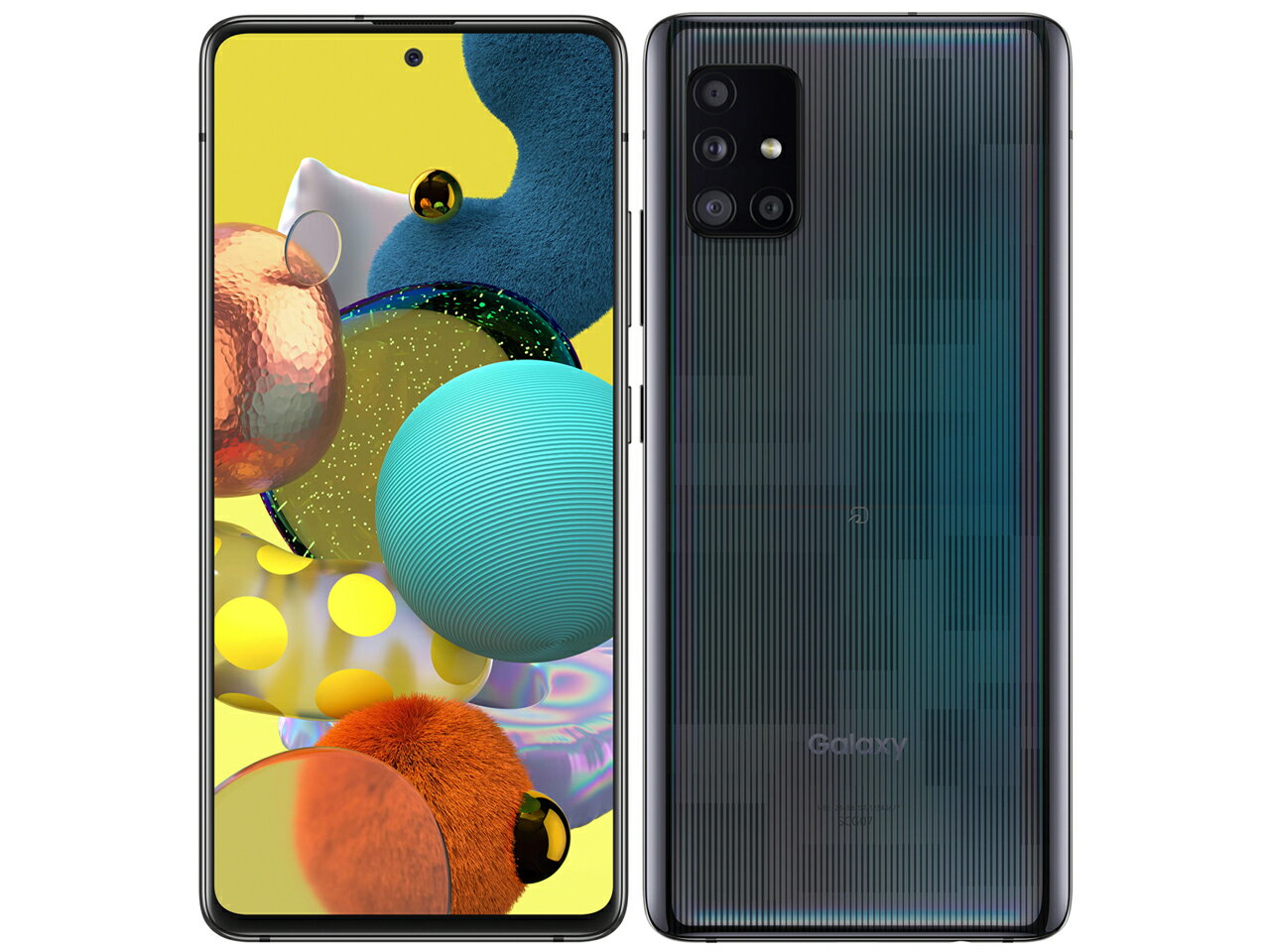 楽天市場】KDDI SAMSUNG Galaxy A51 5G SCG07 プリズムブリックス