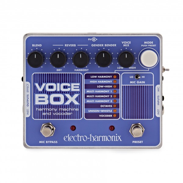 Electro Harmonix Voice Box Vocal Harmony Machine/Vocoder at Gear4music