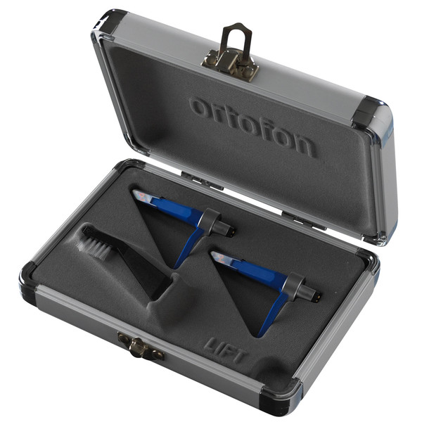 Ortofon Concorde DJ 'S' DJ Cartridge Twin Pack, Blue at Gear4music