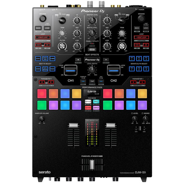 Pioneer DJ DJM-S9 2 Channel Scratch Mixer for Serato DJ at Gear4music