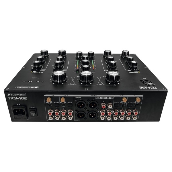 Omnitronic TRM-402 4 Channel Rotary Mixer at Gear4music