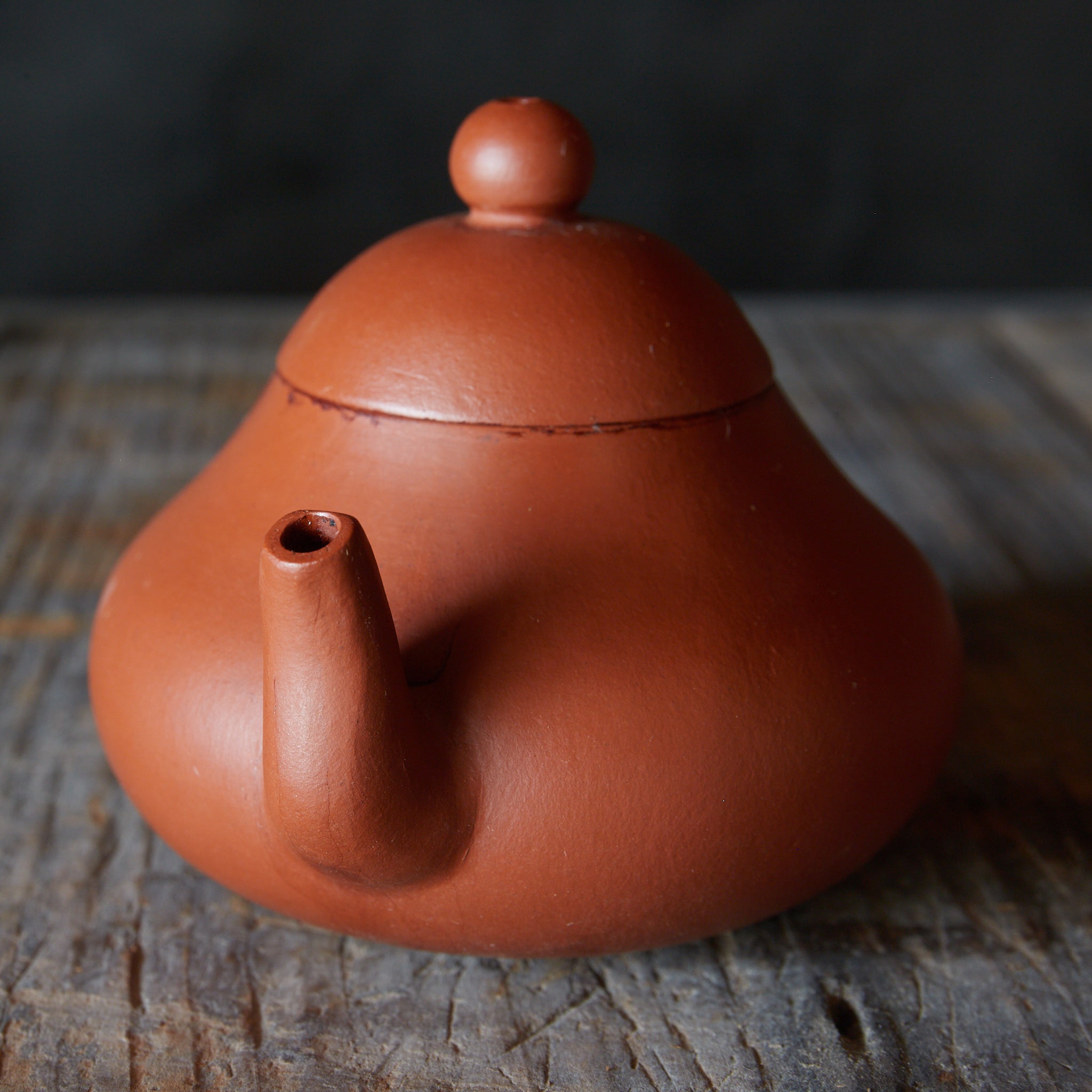 清代-民国期 荊渓南孟臣製 朱泥梨型壺（急須）（1616–1949CE） | 入