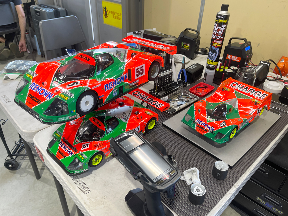 マツダ 787B尽くしのピットに魅了され… | RC/DC 気まぐれラジコン日記