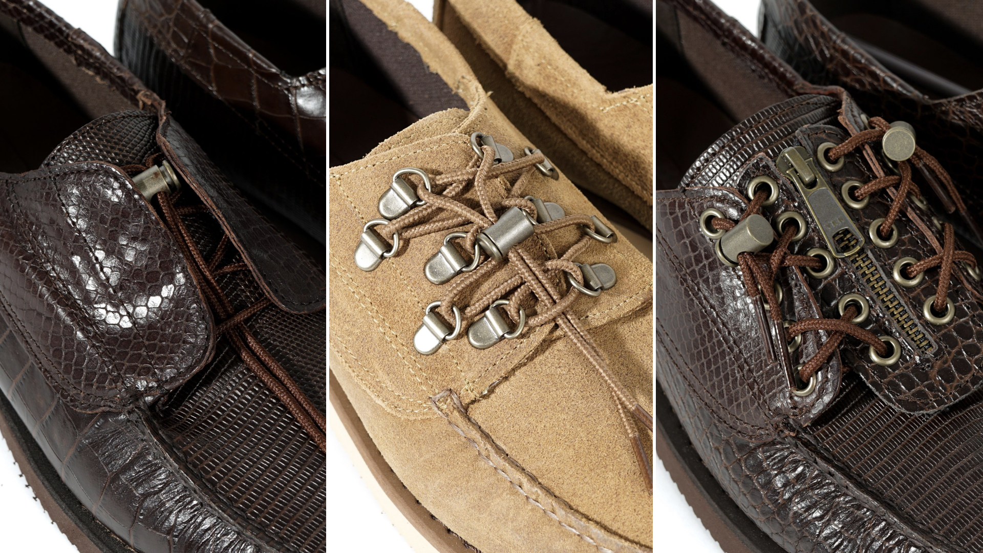 エンジニアードガーメンツ SEBAGO overlap DK brown EXCELLENT USED