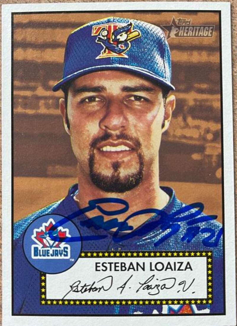 Esteban Loaiza Autographed 2001 Topps Heritage #42 Red Back | eBay