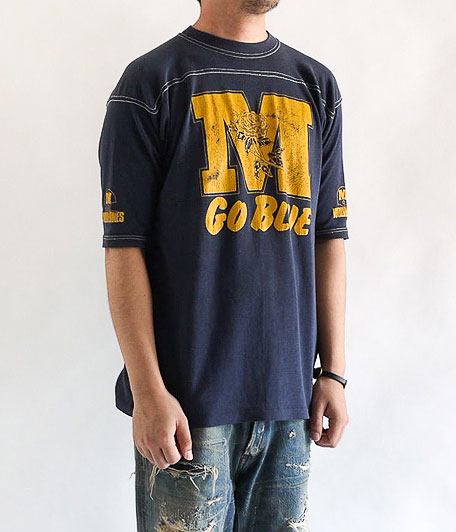 80's ビンテージフットボールTシャツ - Fresh Service NECESSARY or