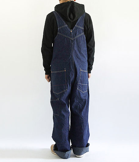 ANACHRONORM Rinsed Denim Overall [INDIGO] - Fresh Service