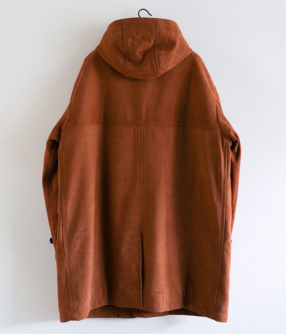 CCU 'ARIO' DUFFLE COAT [COW NUBUCK / CAMEL] - Fresh Service