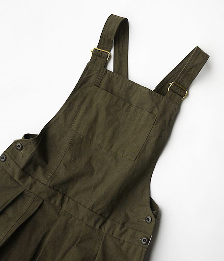 NEAT 1955 Tent Cloth OVERALL [OLIVE] - Fresh Service NECESSARY or