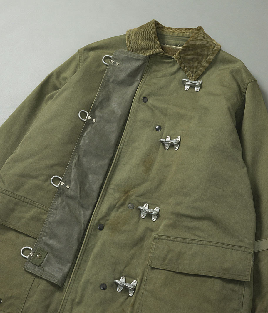 60's U.S.ミリタリーファイヤーマンコート - Fresh Service NECESSARY