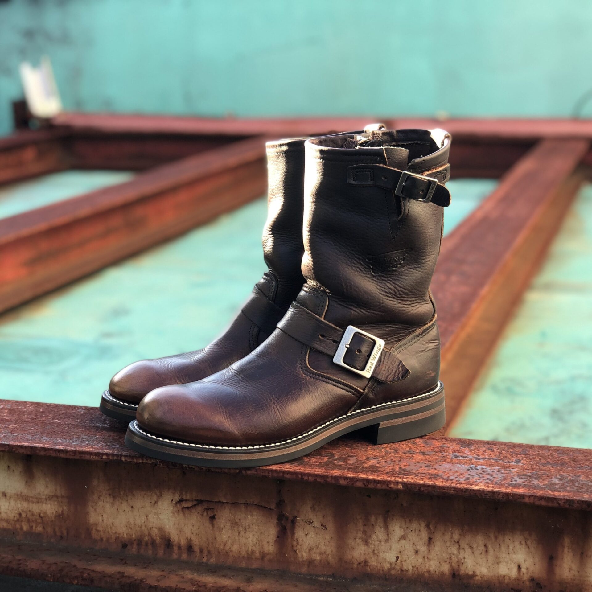 レッドウィング・エンジニアブーツのソール交換修理と脱ぎ履き楽チンな