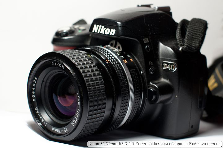 Review Nikon 35-70mm f / 3.3-4.5 Zoom-Nikkor | Happy
