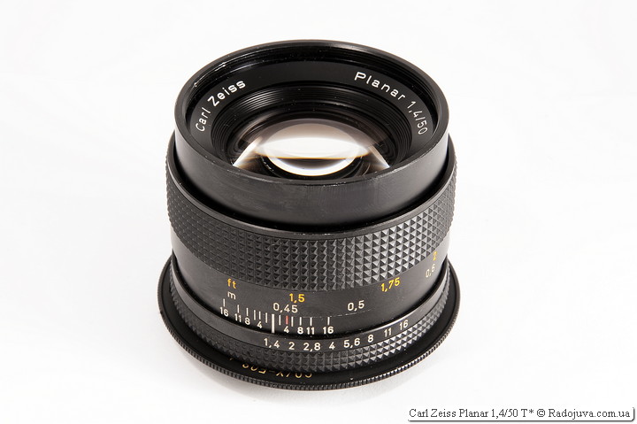 Review of Carl Zeiss Planar 1,4 / 50 T * (C / Y, Japan) | Happy