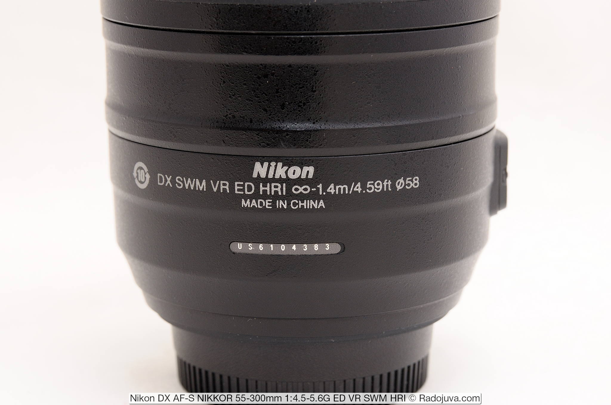 Review Nikon DX AF-S NIKKOR 55-300 mm 1: 4.5-5.6 G ED VR SWM HRI