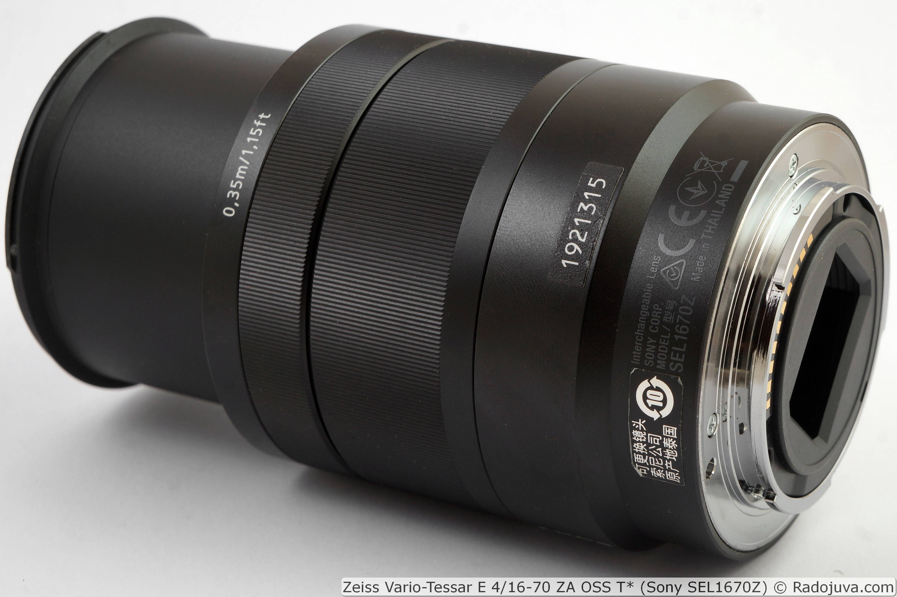 Review of Zeiss Vario-Tessar E 4/16-70 ZA OSS T* (Sony SEL1670Z